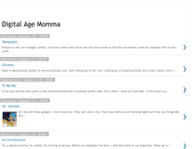 Tablet Screenshot of digitalagemomma.blogspot.com