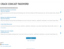 Tablet Screenshot of crack-comcast-password.blogspot.com