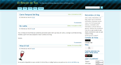 Desktop Screenshot of elrincondetux.blogspot.com