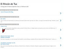 Tablet Screenshot of elrincondetux.blogspot.com