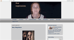 Desktop Screenshot of firstimpressions86.blogspot.com