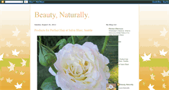 Desktop Screenshot of beautynaturalment.blogspot.com