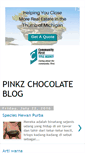 Mobile Screenshot of pinkzchocolate.blogspot.com