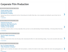 Tablet Screenshot of filmproductionindia.blogspot.com