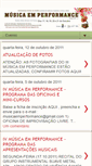 Mobile Screenshot of musicaemperformance.blogspot.com