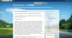 Desktop Screenshot of forofeminista.blogspot.com