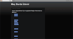 Desktop Screenshot of gsantalyamaciniizle.blogspot.com