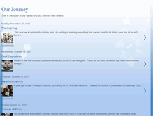 Tablet Screenshot of christinaandchadsjourney.blogspot.com