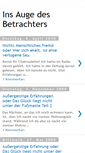 Mobile Screenshot of insaugedesbetrachters.blogspot.com