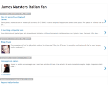 Tablet Screenshot of james-marsters-italian-fans-club.blogspot.com