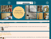 Tablet Screenshot of anothercraftyday.blogspot.com