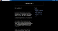 Desktop Screenshot of lowongantki.blogspot.com