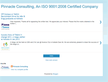 Tablet Screenshot of pinnacle-consulting.blogspot.com