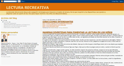Desktop Screenshot of lecturarecreativa.blogspot.com