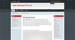 Desktop Screenshot of cele-mai-bune-ptc-uri.blogspot.com