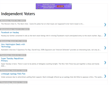 Tablet Screenshot of mccainindependent.blogspot.com