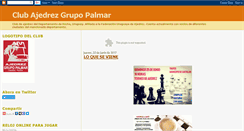 Desktop Screenshot of ajedrezgp.blogspot.com