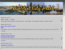 Tablet Screenshot of mysteelcityheart.blogspot.com