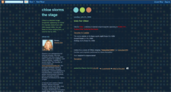 Desktop Screenshot of chloesings.blogspot.com