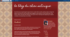 Desktop Screenshot of chiensatirique.blogspot.com