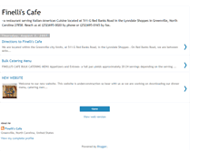 Tablet Screenshot of finelliscafe.blogspot.com