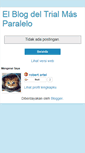Mobile Screenshot of lagacetadeltrialmasparalelo.blogspot.com