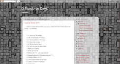 Desktop Screenshot of mundodedavid.blogspot.com