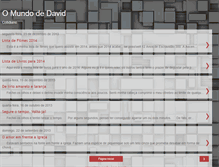 Tablet Screenshot of mundodedavid.blogspot.com