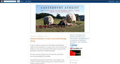 Desktop Screenshot of canterburyatheists.blogspot.com