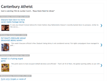 Tablet Screenshot of canterburyatheists.blogspot.com