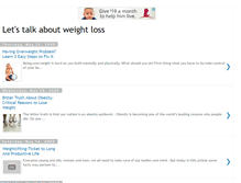 Tablet Screenshot of about-losing-weight.blogspot.com