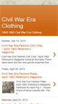 Mobile Screenshot of civil-war-clothing.blogspot.com