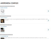 Tablet Screenshot of andromedacomplex.blogspot.com