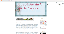 Desktop Screenshot of losretalesdelahijadeleonor.blogspot.com