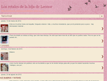 Tablet Screenshot of losretalesdelahijadeleonor.blogspot.com