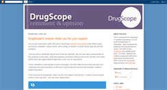 Desktop Screenshot of drugscope.blogspot.com
