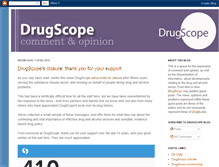 Tablet Screenshot of drugscope.blogspot.com