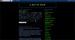 Desktop Screenshot of bumblackhurst.blogspot.com