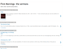 Tablet Screenshot of firstmornings.blogspot.com