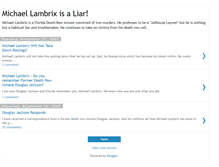 Tablet Screenshot of michaellambrixtheliar.blogspot.com