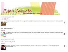 Tablet Screenshot of estoycamote.blogspot.com