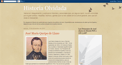 Desktop Screenshot of historia-olvidada.blogspot.com