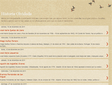 Tablet Screenshot of historia-olvidada.blogspot.com