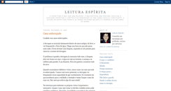 Desktop Screenshot of leituraespirita.blogspot.com