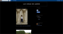 Desktop Screenshot of cosasdeaaron.blogspot.com