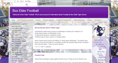 Desktop Screenshot of boxelderfootball.blogspot.com