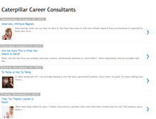 Tablet Screenshot of caterpillarcareerconsultants.blogspot.com