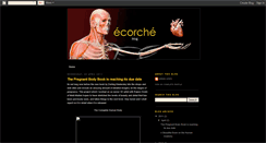 Desktop Screenshot of ecorche-anatomy.blogspot.com