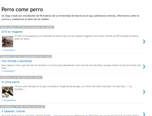 Tablet Screenshot of perroquecomeperro.blogspot.com