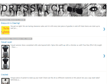 Tablet Screenshot of dresswich.blogspot.com